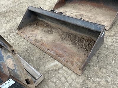 Cat 80 in Skid Steer Bucket