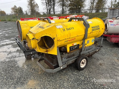 Quantity of (2) 2012 Wacker Neuson HI400 350118 BTU Calefactor de espacio (Inoperable)