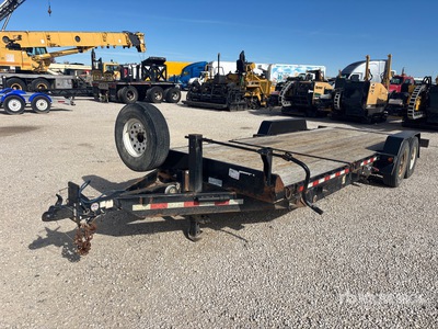 2017 Behnke 22 ft T/A Tilt Deck Trailer