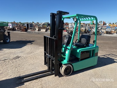 2002 Mitsubishi FB18KT 3250 lb Electric Forklift
