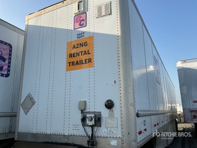 2011 Wabash 53 ft x 102 in Sliding T/A Van Trailer