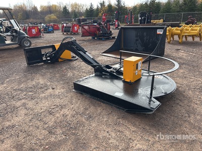 2025 GIYI GY-ECA63 54 in Articulated Skid Steer Brush Cutter