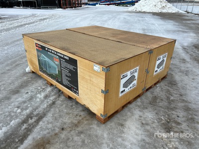 TMG Industrial TMG-MS2640 40 ft x 26 ft x 14 ft Metal Garage Szopa