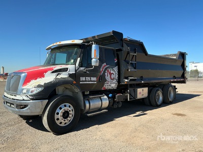 2015 International 4400 6x4 Extended Cab T/A Dump Truck