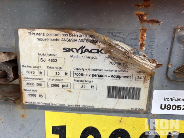 ELEVADOR TIJERA 2014 SKYJACK SJIII4632