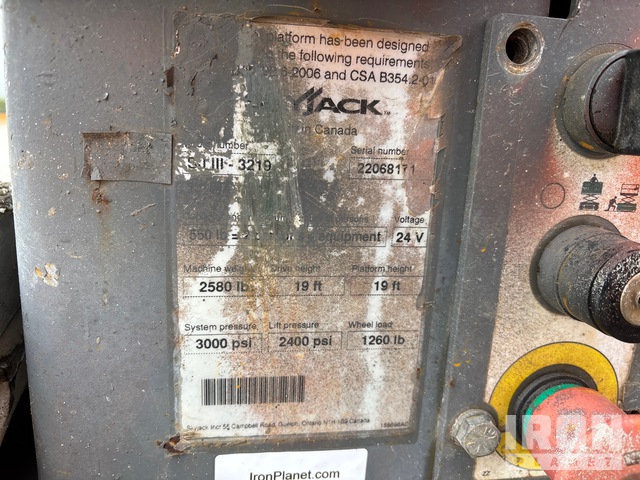 ELEVADOR TIJERA 2014 SKYJACK SJIII3219