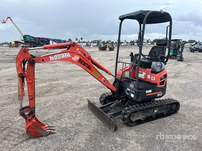 2018 Kubota U17VR1 Mini-pelle