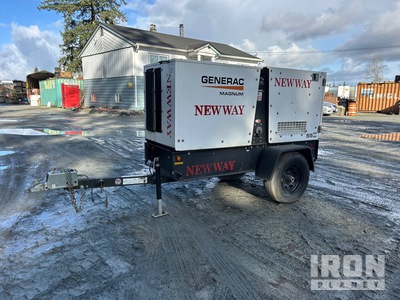 2017 Generac Magnum MMG55FHDCAN 44 kW Mobile Generador
