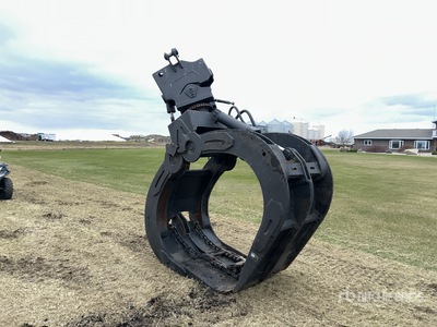 Short Wood Log Grapple