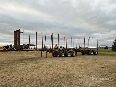 1999 Lornes Tri/A Lead Short Wood Przyczepa do kłód