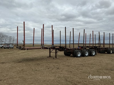 1998 Lornes Tri/A Super B-Train Lead Rungenanhänger