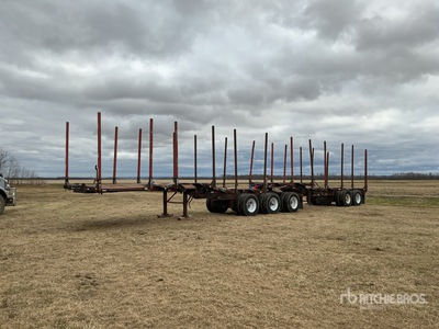 1998 Lornes Tri/A Super B-Train Lead Przyczepa do kłód