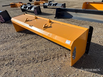 2025 Industrias America E10 120 in Tractor Snow Pusher Accesorio de barrido (Unused)