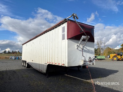 1998 Western 48 ft x 102 in Tri/A Belly Remorque à copeaux