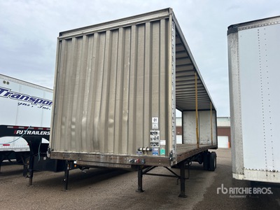 2015 Utility 45 ft T/A Remorque pour rideaux latéraux