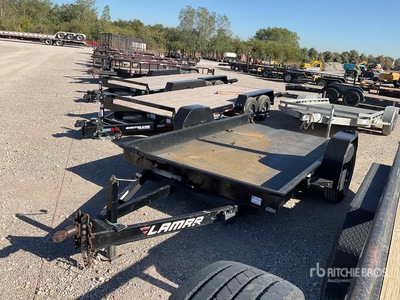2021 Lamar 12 ft S/A Tilt Deck Trailer