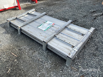 Quantity of (100) 2025 KJ K0307 7 ft Galvalume Corrugated Steel Panels Attrezzatura industriale (Unused)