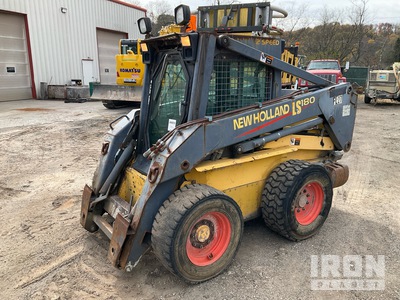 2001 New Holland LS180 Two-Speed Chargeuse à direction à glissement