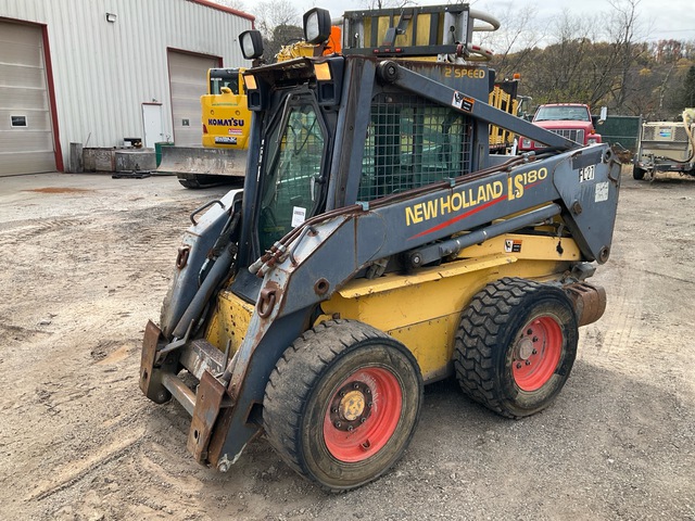 New Holland LS180 Two-Speed Skid Steer Loader