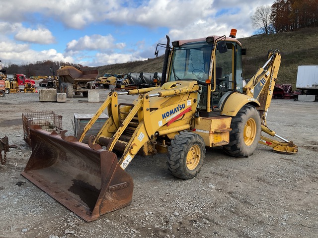 2003 Komatsu WB140-2N 4x4 Backhoe Loader