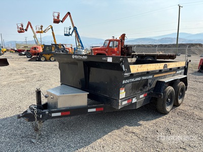 2022 Southland SL612-10K 11 ft T/A مقطورة تفريغ خفيفة