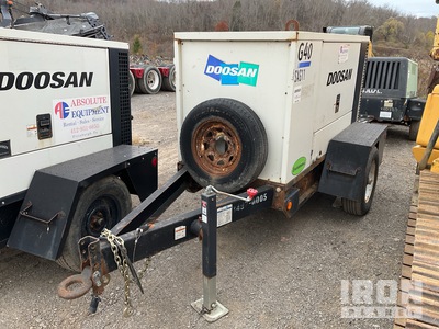 Doosan G40 33 kW Mobile Generator Set (Inoperable)