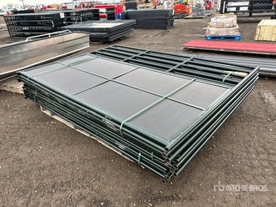 Quantity of (3) 2025 BYT HRS627 x 9 ft 6 in Horse Stall Kit (Unused)