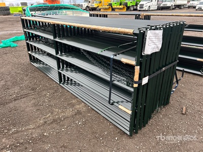 Quantity of (25) 2025 BYT DMG10 11 ft 5 in x 3 ft 11 in Diamond بوابة المزرعة (Unused)