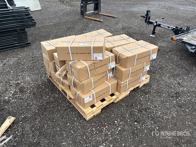 Quantity of (18) 2025 BYT SS21 3/4 in 21Pc Socket Set (Unused)