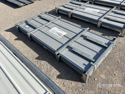 Quantity of (100) 2025 KJ K0307 7 ft Galvalume Corrugated Tin (Unused)