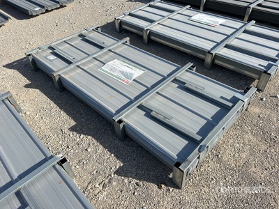 Quantity of (100) 2025 KJ K0307 7 ft Galvalume Corrugated Tin (Unused)