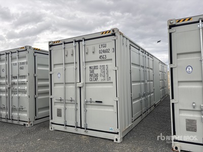 2025 40 ft High Cube Multi-Door Storage Container