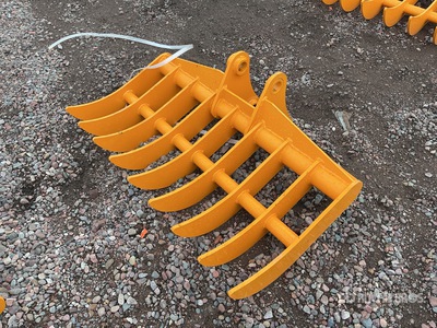 2025 GIYI 44 in Excavator Rake - Fits Cat 305 (Unused)