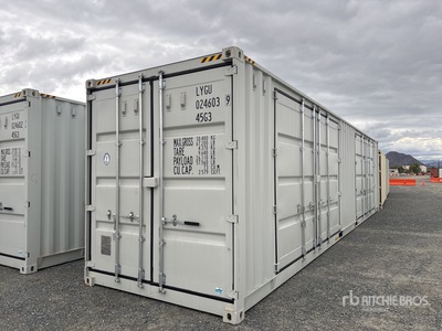 2025 40 ft High Cube Multi-Door Storage Container