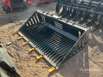 2025 GIYI GY-RB66 66 in Skeleton Skid Steer Bucket (Unused)