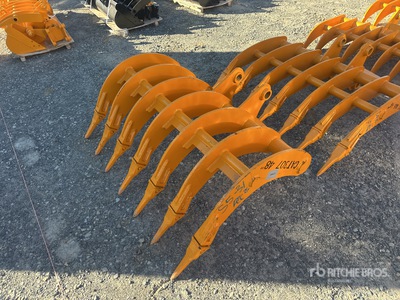 2025 GIYI 48 in Cat 307 Excavator Rake (Unused)