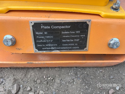 2025 SDLOOL SL90 Vibratory Plate Compactor (Unused)
