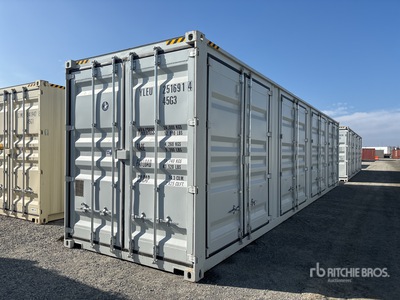 2025 40 ft High Cube Multi-Door 40 Ft One-Way High Cube Storage Container (Unused)