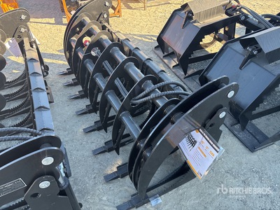 2025 GIYI GY-CLG72 72 in Log スキッドステア用グラップル (Unused)