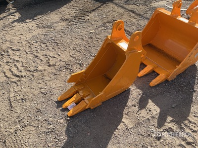 2025 GIYI GY-BK 12 in Excavator Bucket - Fits Cat 305 (Unused)