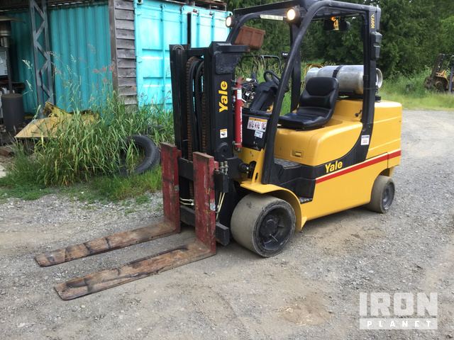 2009 Yale GLC100VXNGSE084 Cushion Tire Forklift In Arlington