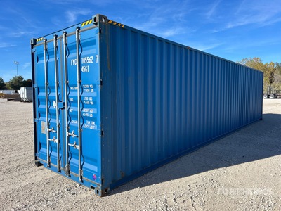 2025 40 ft High Cube Storage Container