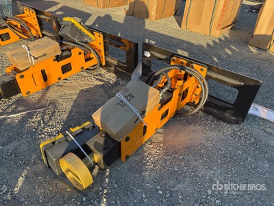 2025 GIYI GY-D680 56 in Skid Steer Post Driver (Unused)