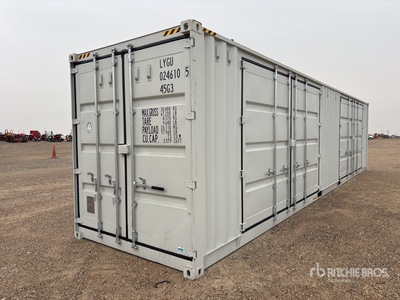 2025 40 ft High Cube Multi-Door Storage Container