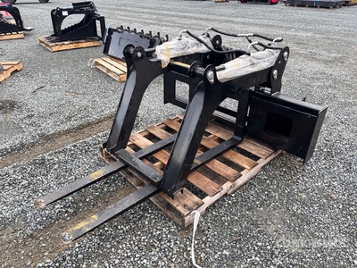 2025 GIYI GY-FC59 59 in Skid Steer Fork Clamp Różne Osprzęt do miniładowarek (Unused)