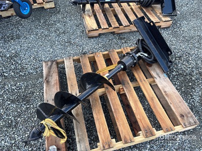2025 GIYI 12 in Mini Skid Steer Auger (Unused)