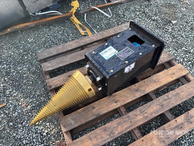 2025 GIYI GY-NWSЗ8 38 in Wood Splitting Auger (Unused)