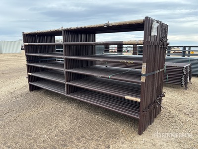 Quantity of (21) 2025 BYT HDALYPNL12 12 ft x 5 ft 10 in Alley Livestock Panel (Unused)