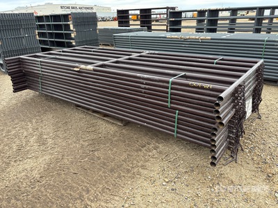 Quantity of (12) 2025 BYT HDALYPNL12 12 ft x 5 ft 10 in Alley Livestock Panel (Unused)