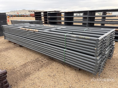 Quantity of (12) 2025 BYT MSP160 15 ft 8 in x 5 ft Magnum Ranch Livestock Panel (Unused)